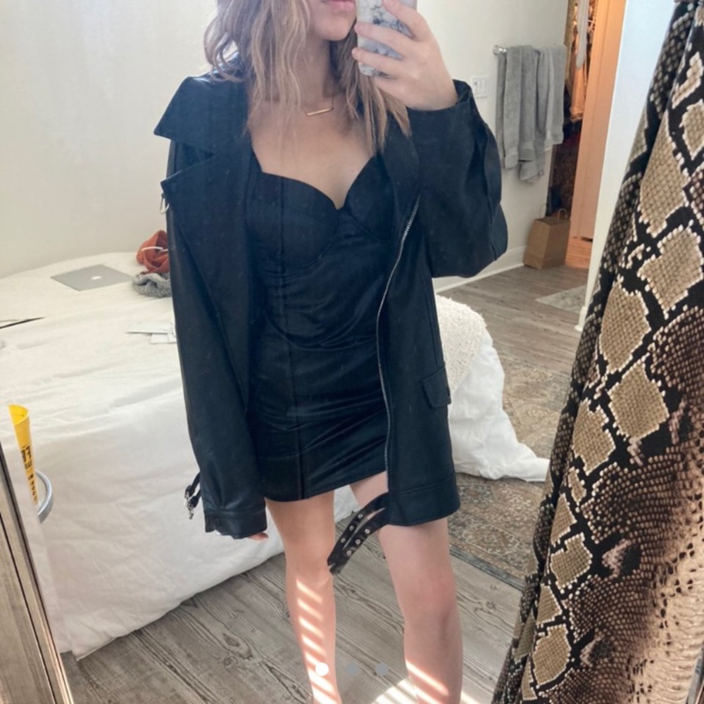Leather jacket